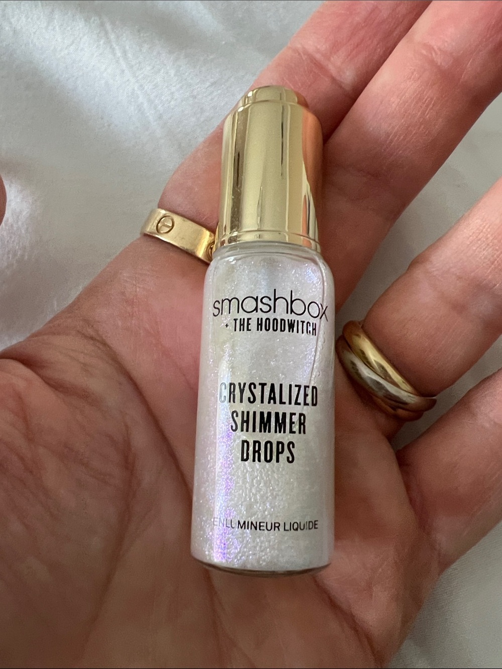 Smashbox Crystallized Shimmer Drops — Iridescent Pearl! Never used!
